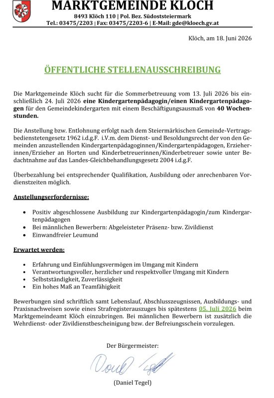 Stellenausschreibung_KiGa_2026